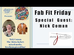 Fab Fit Friday - Elevating Garments with Nick Coman & Exciting Sewing Event!