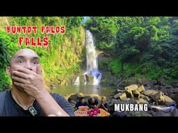 MUKBANG SA WATERFALLS | BUNTOT PALOS WATERFALLS PANGIL LAGUNA