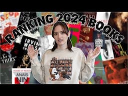 RANKING ALL 120+ BOOKS I READ IN 2024 FROM WORST TO BEST