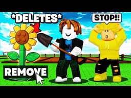 Destroying RAREST FRUITS In Front Of SCAMMERS.. (Grow A Garden)