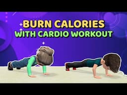 BURN CALORIES AT HOME - CARDIO KIDS WORKOUT