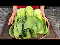 Bok choy kimchi is this easy and delicious?! You’ve got to try this! ✨