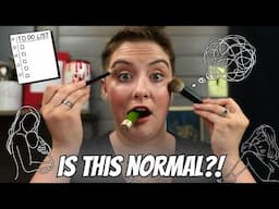 “GRWM While I Try Not to Cry | Burnt-Out Mom Edition 💔