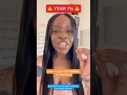 How to ACTUALLY *analyse* & get top marks in English (part 2)