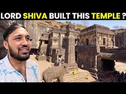 Was This Temple Built by Lord Shiva Himself? 🕉️ | Kailasa Mystery at Ellora Caves