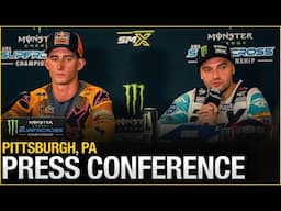 Webb, Sexton, Vialle, & More on Pittsburgh | Supercross Press Conference