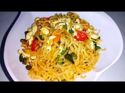 3 minutes Stir fry Egg Noodles | Easy Recipe