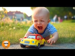 🤣 Aw! Most Adorable and Funniest Baby Crying In the Park - Funny Baby Videos | Just Funniest