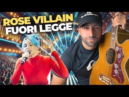 Come Suonare "Rose Villain - fuorilegge" alla Chitarra (Sanremo 2025)