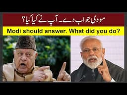 HEADLINES: Nation wants such action to be taken…attacks never happen. Farooq Abdullah