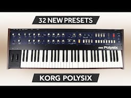 KORG POLYSIX ♫ 32 Custom Sounds ► VOLTAGE LECACY