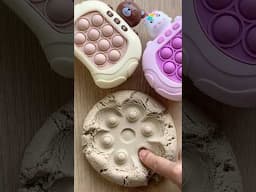 Kineticsand Popit Machines! #satisfying #popit #machine #shorts
