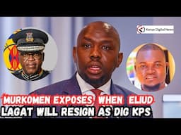 'DIG Lagat is a Seasoned Police Officer,' CS Murkomen Speaks on when DIG KPS Will Resign!