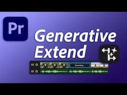 How to use Generative Extend in Premiere Pro: A Complete Guide