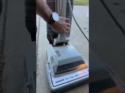 Curbfind Hoover Decade 80 U4385 Vintage Vacuum #repair #diy #vacuum