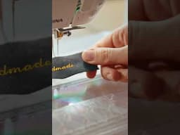 Labels selber nähen mit der BERNINA 335 #sewing #sewingtips #diy