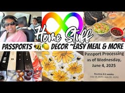 AUTISM TIMES 2 | PASSPORT ATTEMPT | HOME DECOR | EASY MEAL