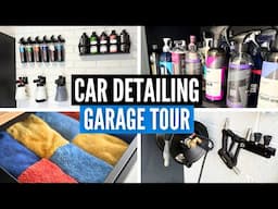 Garage Tour | How I Organise & Store My Car Detailing Products