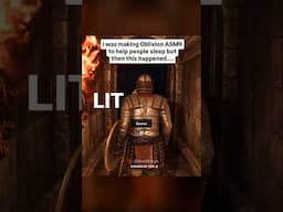 Oblivion Remastered was relaxing until this happened