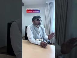What IIM Raipur director & Colgate India CEO said about MBA! 😲🤯