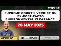 EdiTalks | Editorial Analysis Today | 28 May 2025 | UPSC CSE Current Affairs #editorial #analysis