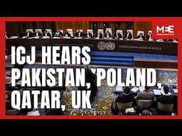 LIVE: ICJ hears Pakistan, Panama, Poland, Qatar and UK on Israel’s obligations in occupied Palestine