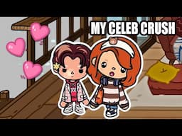 I KISSED MY CELEBRITY CRUSH! || » with voice « || ⋅⋆⋅ Toca Life World RP