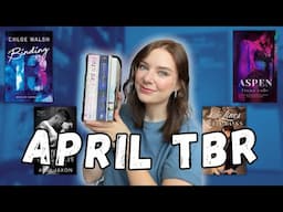 April TBR 💙 // a new QB daddy, m/m, & physical TBR