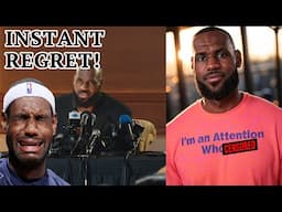 IT BACKFIRED! LeBron James gets DESTROYED for "RETIREMENT" video during the NBA Finals!