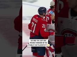 The Caps are moving on 🍿