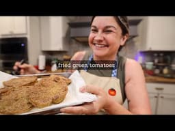 Fried Green Tomatoes | Cooking Lessons from a Southern Auntie