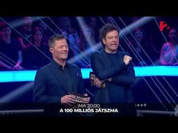 A 100 milliós játszma vadonatúj résszel ma 20:00-kor a TV2-n!