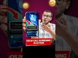 iOS 26 Call Screening | Say goodbye to scam calls on iPhone #smartphone #iPhone #ios26 #ios