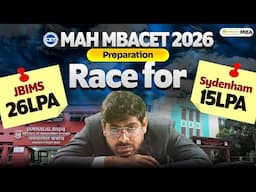 MAH MBACET 2026 : Race For JBIMS & SIMSREE | How to Crack MBACET Exam | Manoeuvre