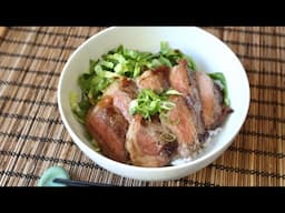 Steak Donburi Recipe - Japanese Cooking 101