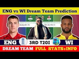 ENG vs WI Dream11 Prediction|ENG vs WI Dream11|ENG vs WI Dream11 Team Prediction|