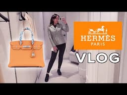 Vlog: I SENT MY HUSBAND INTO HERMES FOR A BAG (AS A JOKE).... / Harrods Shopping Trip & Haul