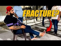 Vlog 199 : Delhi Store Mai Huaa Paer FRACTURE ???