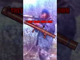 Homemade ROCKET LAUNCHERS in Chechnya