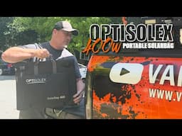 Power Anywhere! OptiSolex 400W Portable SolarBag