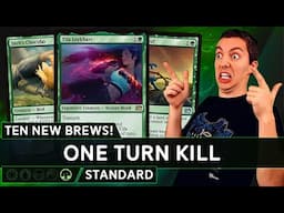 🆕 Ten New Brews! - 🥊 Tifa Doing Her Thing 🥊 - 🟢🟢🟢 - Mono-Green Landfall - (✨MTG Final Fantasy✨)