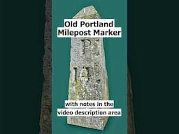 Historic Milepost Survey Marker, Portland, Oregon