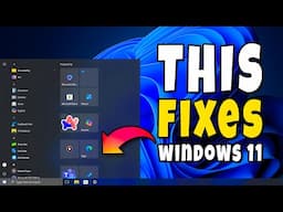 EVERY Windows 11 User Should Know About THIS Taskbar & Start Menu Fix!
