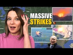 MASSIVE STRIKES ON RUSSIAN MILITARY BASES: TAMBOV, ENGELS, KURSK Vlog 1071: War in Ukraine