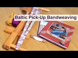 Baltic Pick Up Bandweaving #textiles #weaving