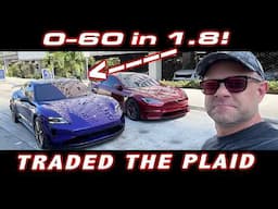 0-60 in 1.8!  Porsche Taycan Turbo GT Weissach Review with 0-60 MPH and 1/4 Mile Test