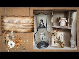 RUSTIC AND PRIMITIVE DIY DECOR - PRIMITIVE HONEY POT - RUSTIC ROOSTER