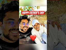 Happy Father’s Day ❤️ पिता का प्यार 💕  Gagan Pratap Sir #fathersday #father #papa