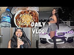 DAILY VLOG- Barren Allegations +Jamaican KFC + Birthday Cake + Make Fruit Smoothies +Amazon Unboxing