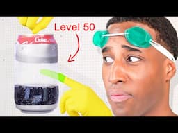 I tested Level 1 to 100 Science Experiments